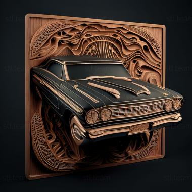 3D model Ford Galaxie (STL)